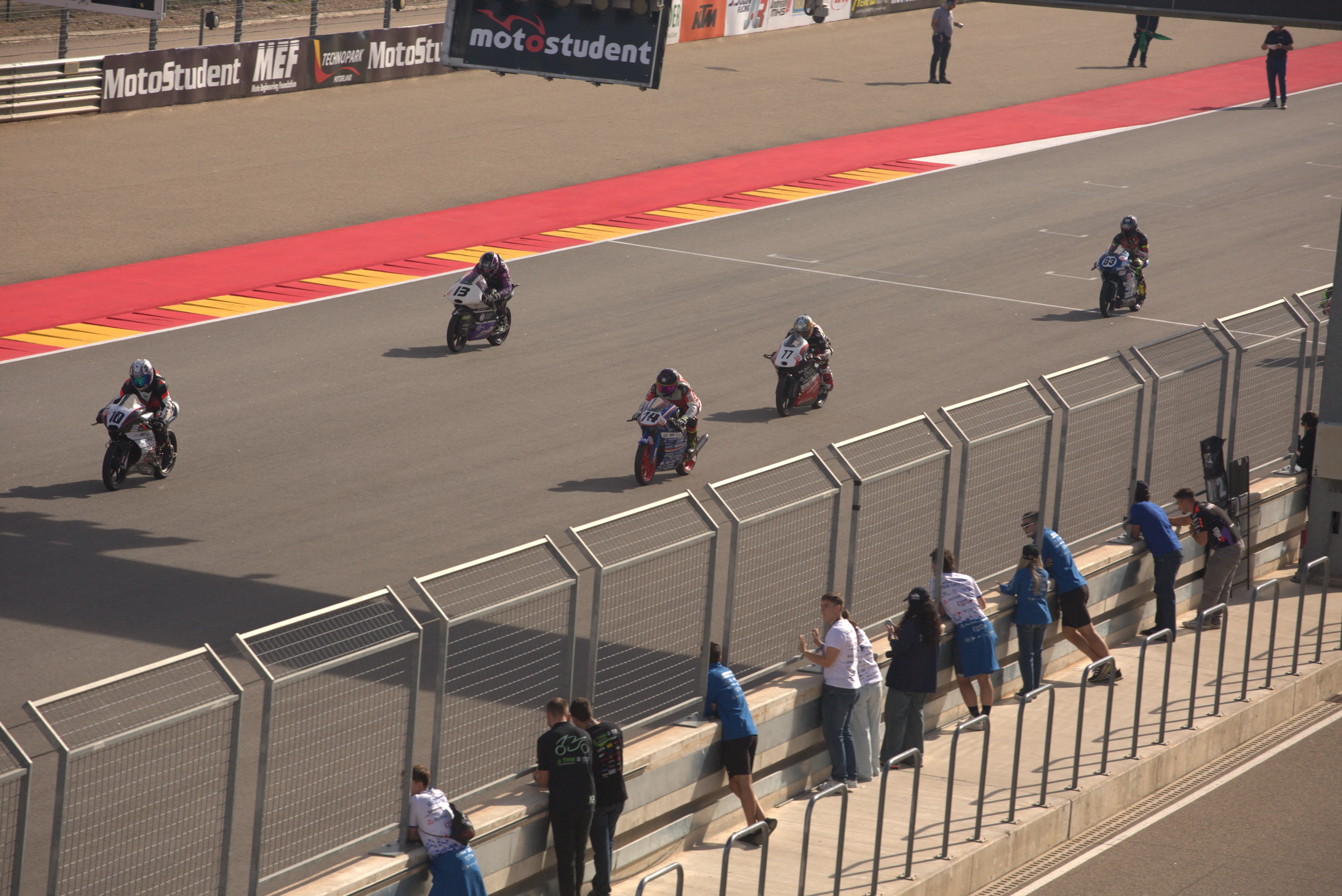 Dynamic tests at MotorLand
