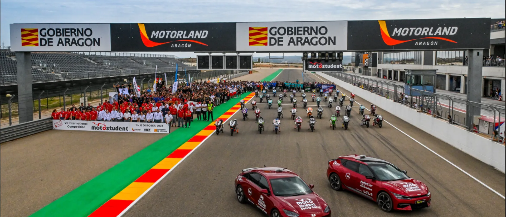 MotoStudent Competición en MotorLand Aragón